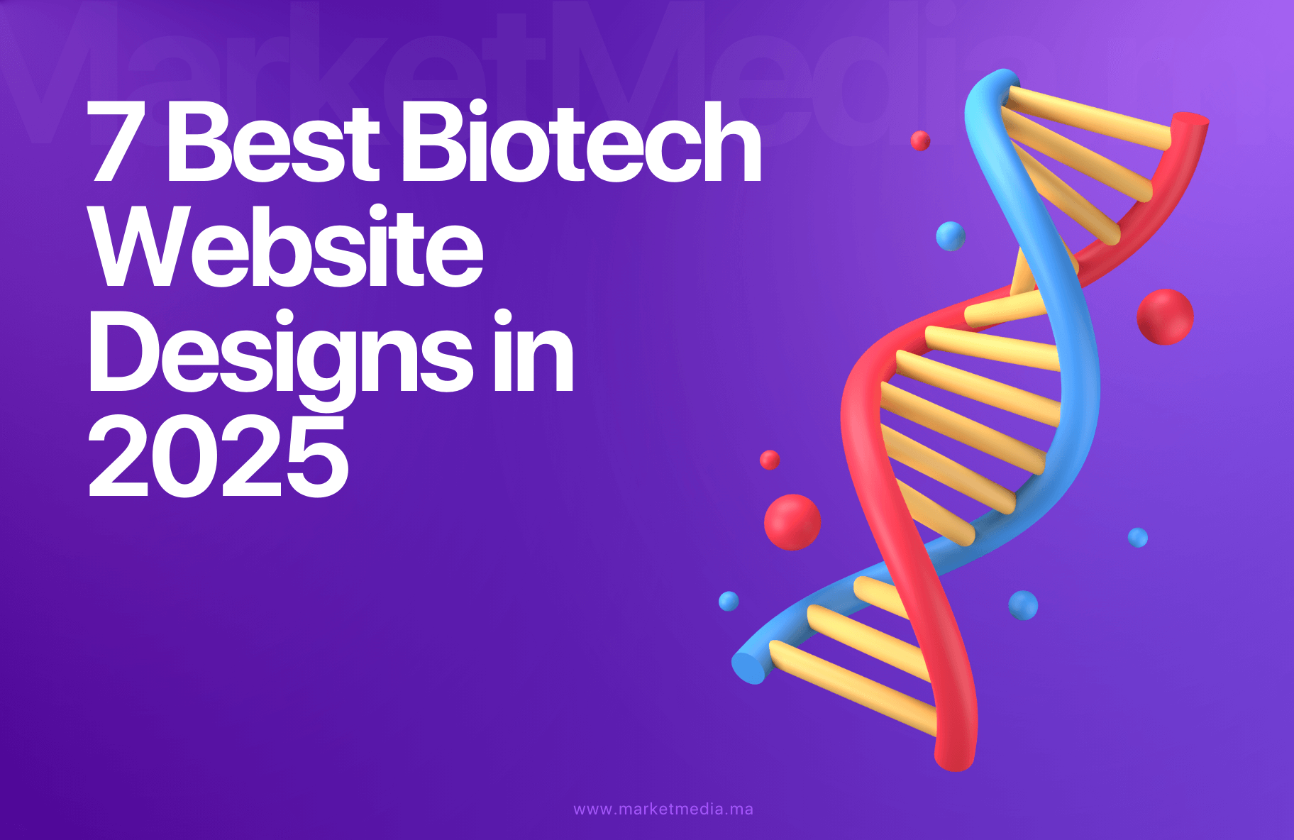 7 Best Biotech Website Designs in 2025